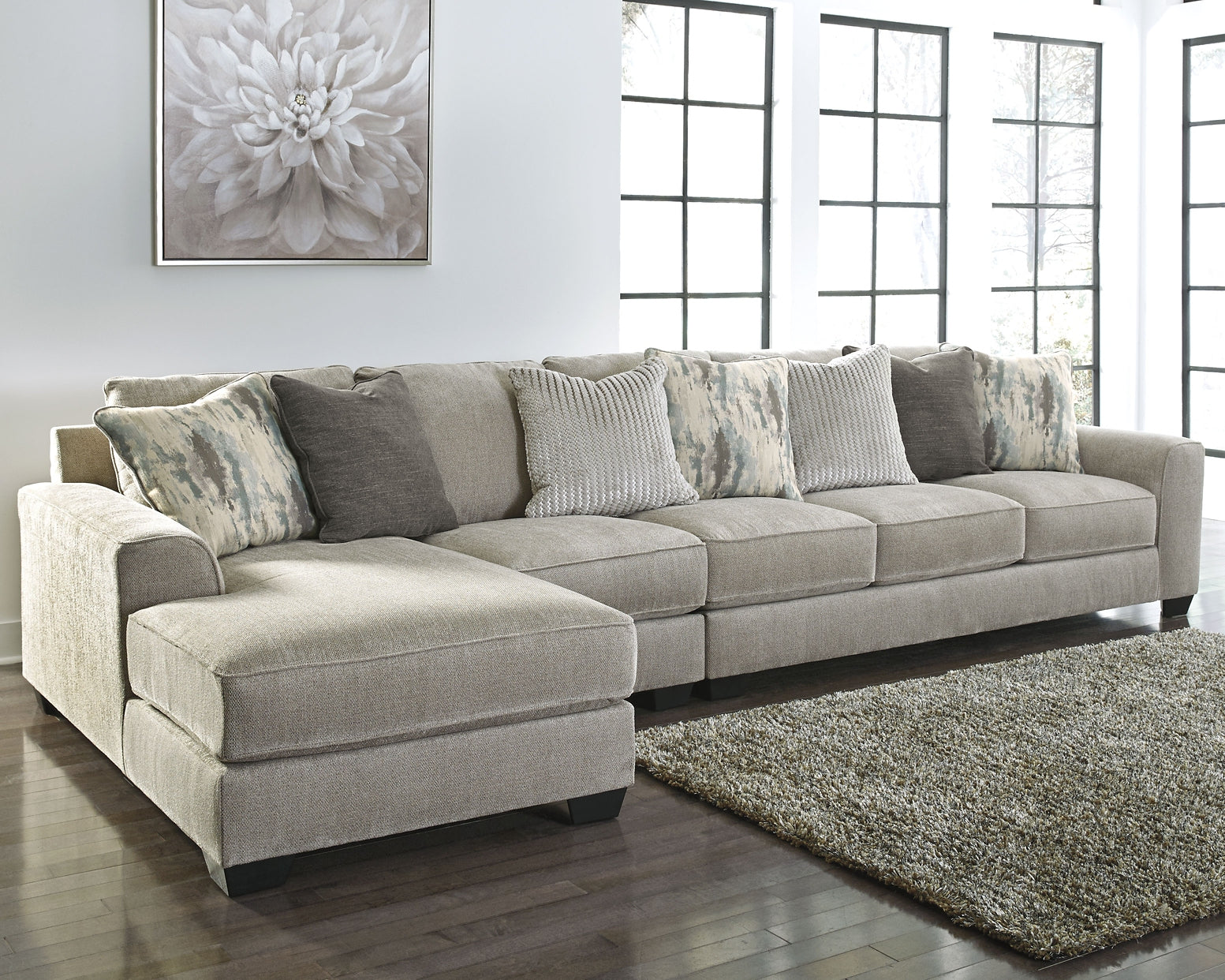 Large 3 piece deals sectional