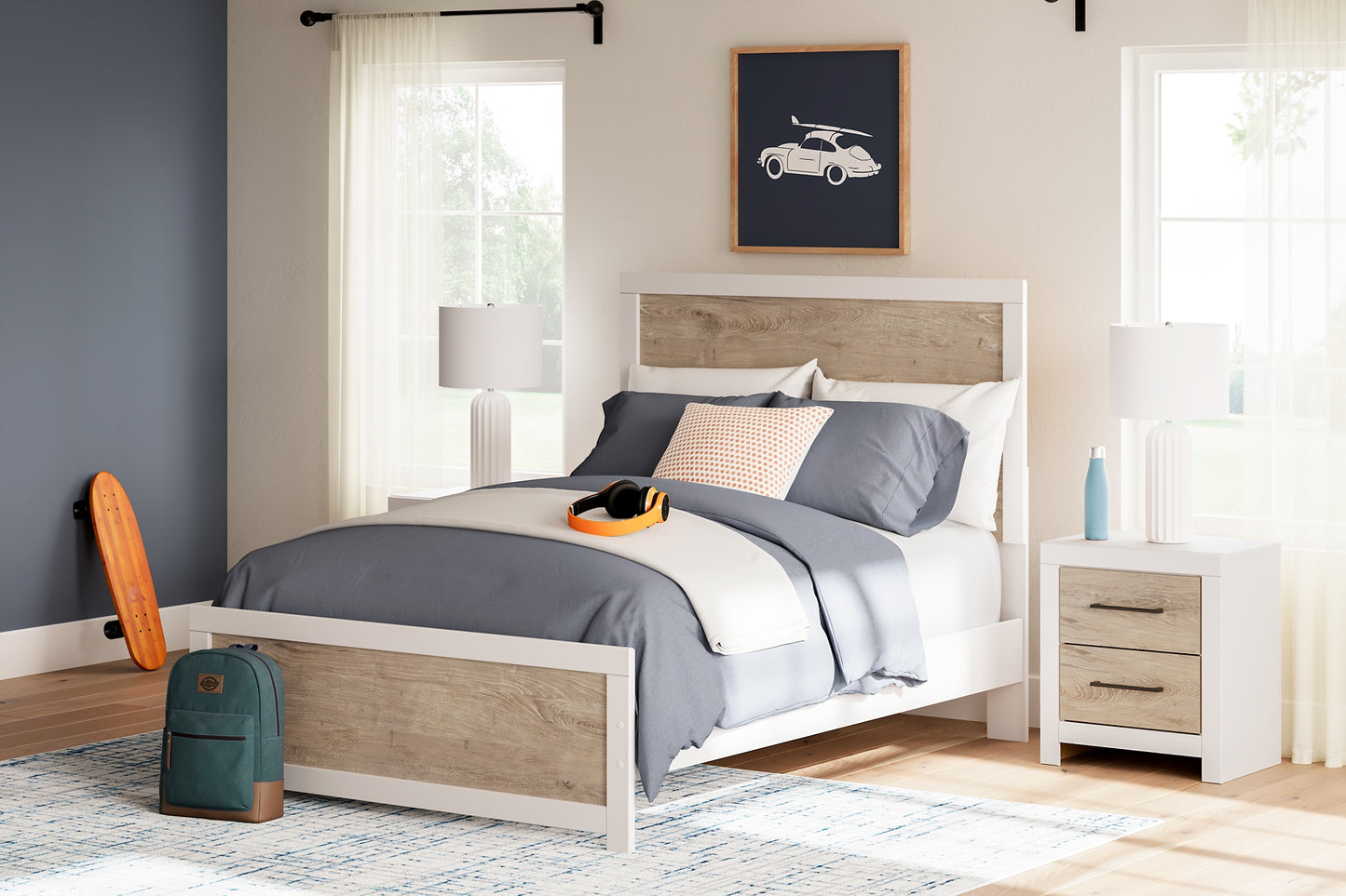 Charbitt  Panel Bed