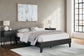 Socalle Queen Platform Bed with Dresser, Chest and Nightstand