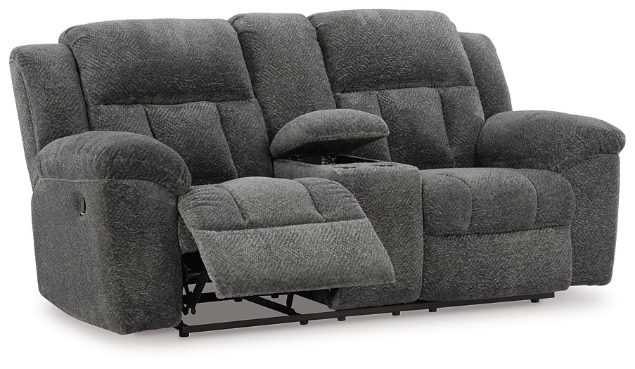 Frohn DBL Rec Loveseat w/Console