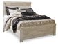 Bellaby  Panel Bed With Mirrored Dresser, Chest And 2 Nightstands