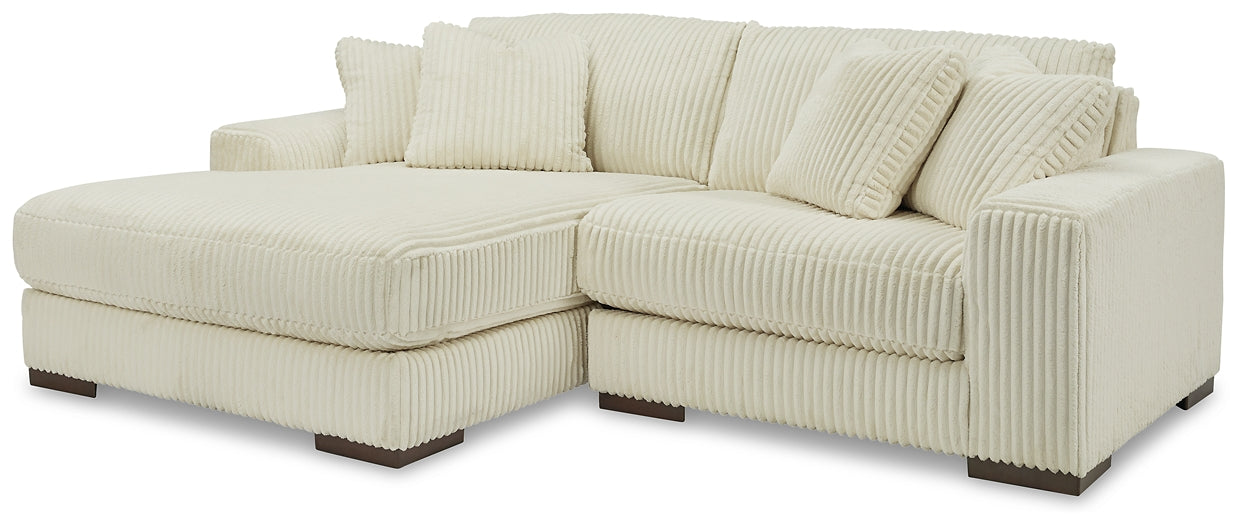 Lindyn 2-Piece Sectional with Ottoman