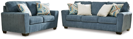 Cashton Sofa and Loveseat